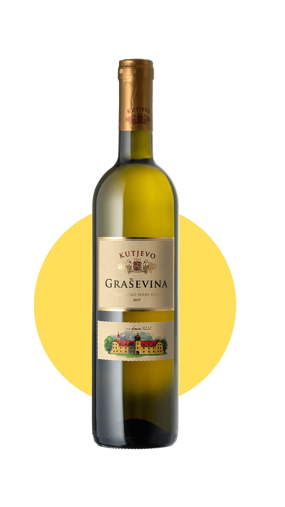 Grasevina Vrhunsko (High Quality) 2024 - Fyldig, frugtsaftig og mineralsk