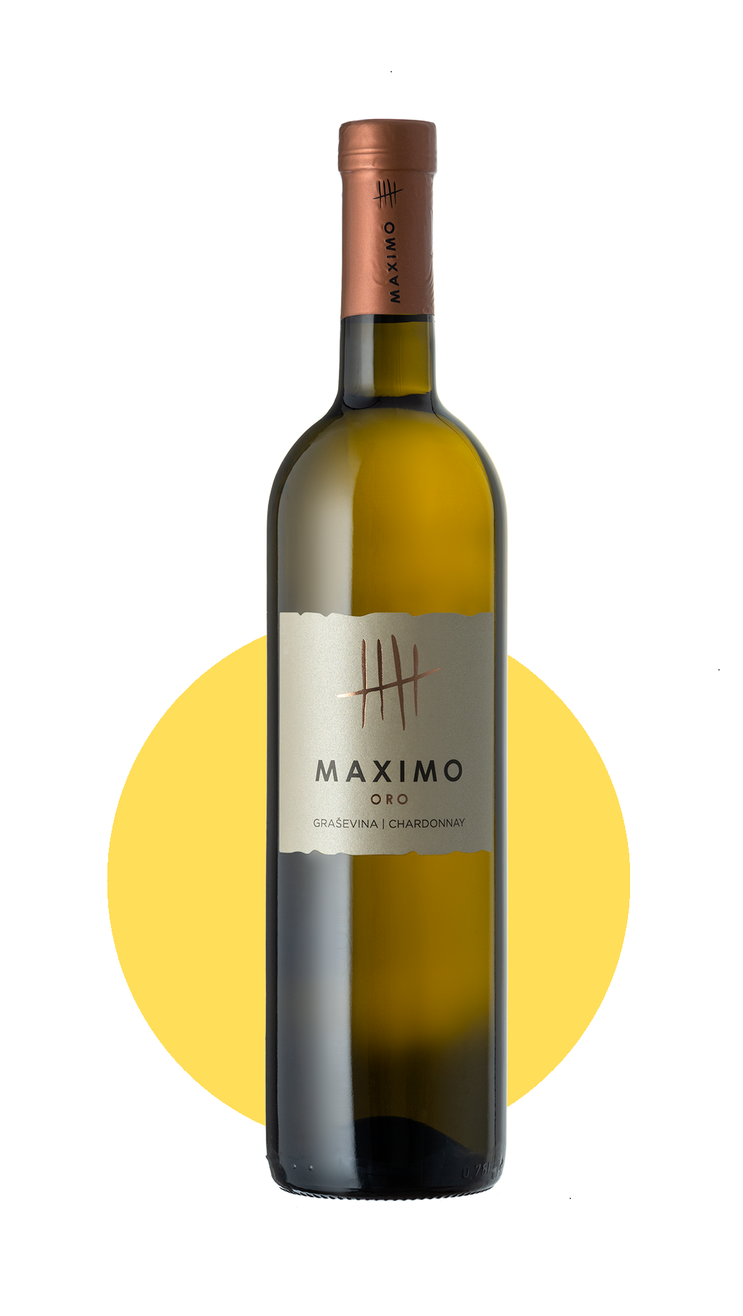 Maximo Oro (Grasevina, Chardonnay) 2020 - Blomsterduftende med smag af modne frugter